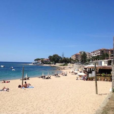 Ajaccio magnifique T2 37m2 centre ville vue mer au bord de la plage Neuf 4 couchages balcon parking privé fermé Clim wifi Esterno foto