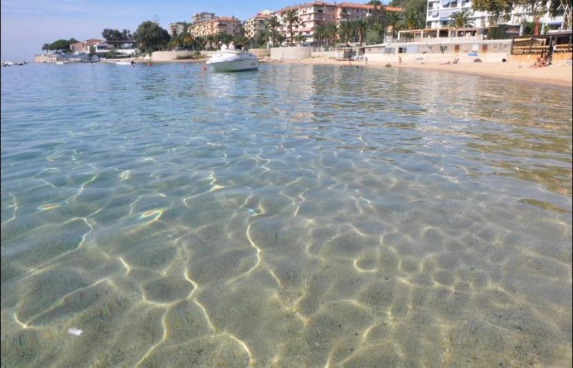 Ajaccio magnifique T2 37m2 centre ville vue mer au bord de la plage Neuf 4 couchages balcon parking privé fermé Clim wifi Esterno foto